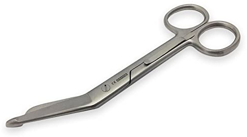 GiMa 20500 Ciseaux pour bandages avec clip, 14 cm