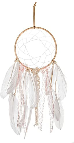 Atmosphera - Attrape rêves Enfant - Bois et Plume - 21x59 cm