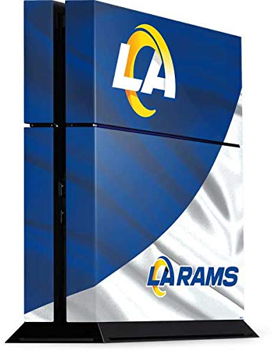 Skinit Decal Gaming Skin Compatible with PS4 Console - Officially Licensed NFL Los Angeles Rams Flag Design