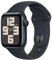 Apple Watch SE (2. Generation, 2023) (GPS, 40 mm) Smartwatch mit Aluminiumgehäuse und Sportarmband (S/M) in Mitternacht. Fitness- und Schlaftracker, Unfallerkennung, Herzfrequenzmesser, Retina Display