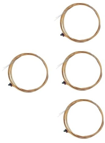 BESTonZON 4 Sets String Acoustic Guitar Strings Guitar Accesories Guitar Accessory Hanging Car Diffuser Guitar Kits Camera Float Strap Guitars Folk Guitar Accessories Bass Component Student