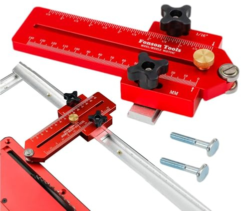 Pochoir pour coupes longitudinales fines sur scies circulaires de table