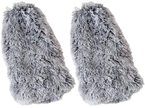 Wilgure Plüsch Fell Beinwärmer Für Damen Gemütliche Winter Stiefel Bunt Flauschige Beinbezüge Fußlose Socken Streetwear