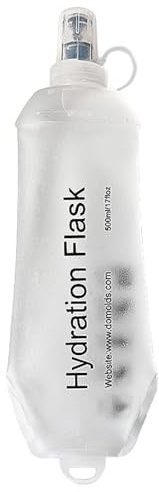 Gourde Souple Sans BPA, Bouteille D'eau Pour Sport, Flasque Souples Pour Hydratation, Bouteilles D'eau Pliables Pour Le Running, Vélo, Flasque Running Pour La Cyclisme, Hydratation