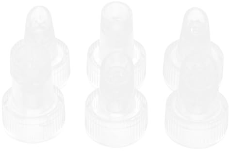 6 Stück Ersatzaufsätze für Aquafacialgerät aus Kunststoff | Leichte Ersatzdüsen, Einfach zu Ersetzen und Praktisch zu Montieren, für Gesichtsbehandlungsmaschinen