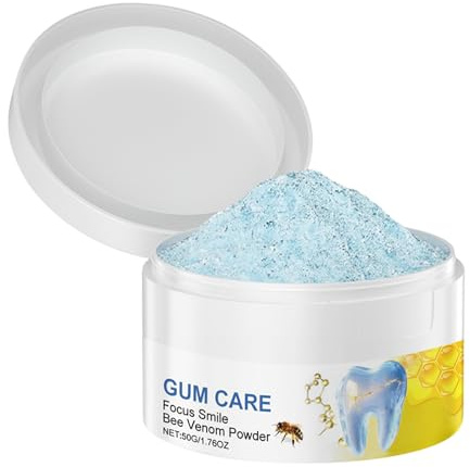 Jukeoiu Poudre Dentaire Naturelle - Agent Blanchissant 50g - Nettoie en Profondeur - Soin Réparation Santé Adultes