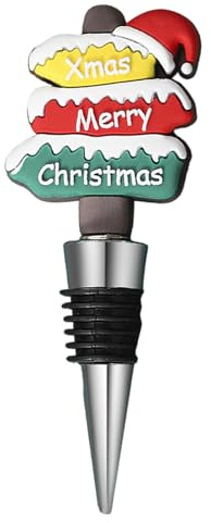 Befeixue Weihnachtsbaum-Weinverschluss, Weinflaschenkorker,Flasche Wein Top - Weindeckel für Weinflaschen, Bierflaschenverschluss, Weinflaschenkorken, Verschluss für Weinflaschen, Bierflaschen,