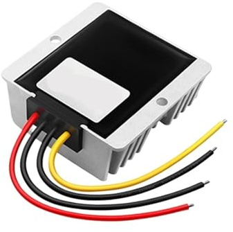 Convertitore DC Boost Buck 9-36V 12V 24V a 24V Stabilizzatore Alimentatore 1-30A Regolatore di tensione 24V (5A Alluminio L, 9-36V)