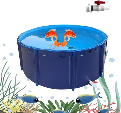 Rivestimento per piscina fuori terra – Materiale PVC resistente per un facile montaggio e una pulizia rapida, ideale per laghetti per pesci all'aperto e stoccaggio dell'acqua