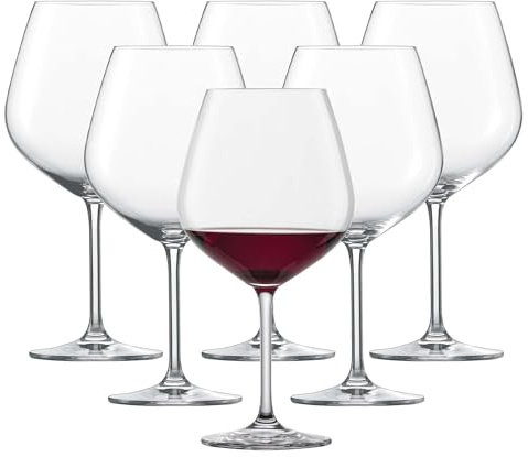 Schott Zwiesel Bicchiere da vino in cristallo Tritan, collezione Forte, colore bordeaux, 708,7 g, set da 6
