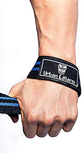Urban Lifters Cinghie di Sollevamento Pesi, Cinghie ad Alta Resistenza Imbottite in Neoprene. Materiale Antiscivolo. Ideale per Bodybuilding, Powerlifting, Sollevamento Pesi.