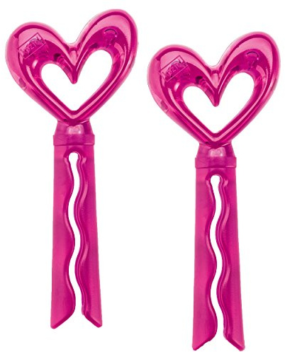 Verschlussclip SUSI 2er-Set,transparent pink