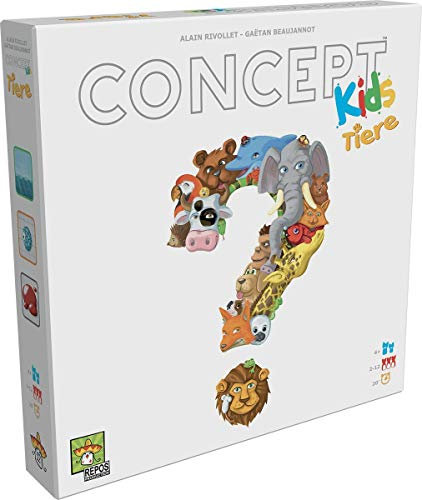 Repos Production, Concept Kids: Tiere, Kinderspiel, Ratespiel, 2-12 Spieler, Ab 4+ Jahren, 20+ Minuten, Deutsch