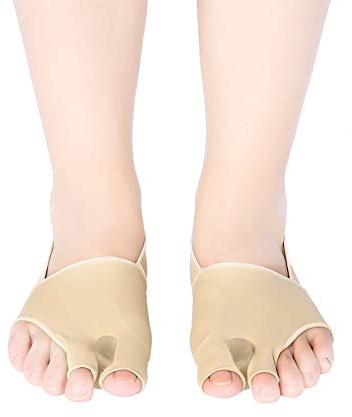 Hallux Valgus Zehenstrecker, Zehenspreizer Orthese, Bandage Corrector zur Schmerzlinderung bei Hallux Valgus, Bunion Teller orthopädische Zahnspange, komfortabel und waschbar(S)