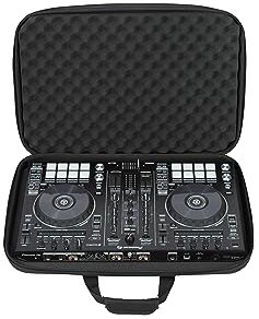 Walkasse W-MCB640 Valigia DJ Super leggera antiurto EVA per controller Midi, Nero, 20, Valigia DJ EVA NI® TRAKTOR KONTROL S4MK3/S3 & Pioneer® DDJ-SR2 nera (Backpack & Shoulder bag).