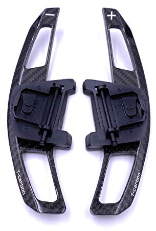 H-Customs Carbon Austausch Schaltwippen Shift Paddle kompatibel mit Golf 7 nur GTI R GTD, Polo Gti >2018, Scirocco etc