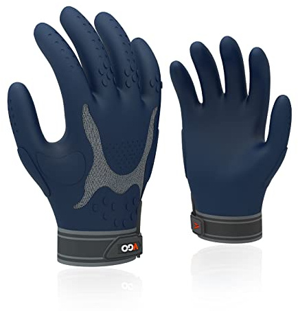 Vgo... NGG X1 1Paar nahtlose Arbeitshandschuhe, Sicherheitshandschuhe, Mechanikerhandschuhe mit rutschfester Handfläche (TP11112)