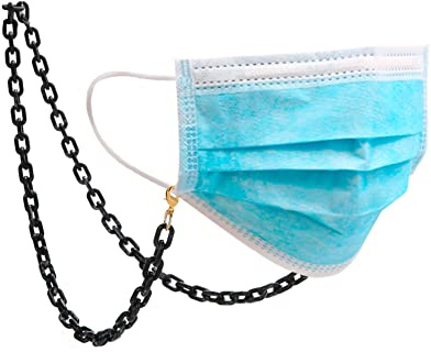 TEAMER Acrilico Occhiali da sole catene Leopardo Catena per occhiali Multicolore Occhiali da sole catena Lanyard lettura Occhiali da vista Corda collo Maschera Cinturino Corda Per Donne Uomini