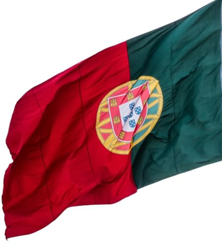 Europameisterschaften 2024 Welt Internationale Flaggen - (Portugal, 90x150cm) Bandiera Portogallo 90x150cm