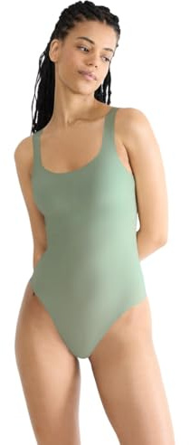 sloggi Kvinnors Zero Feel 2.0 kroppsformande kläder bodysuit, marockansk mint, XL, marockansk mynta, XL