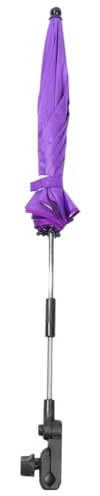 LOORGVEL Sombrilla Multifuncional para Carrito de Ñiño Protección Solar, Tela Resistente y Diseño para Uso Exterior en Verano