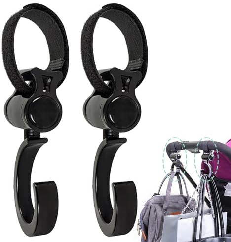 Gancho Para Cochecito De Servicio Pesado: Accesorio De Clip Para Bebé