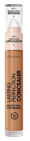 Collection Cosmetics Lasting Perfection Concealer, 16-Hour Wear, Long-Lasting Concealer, 3.5ml (Beige)
