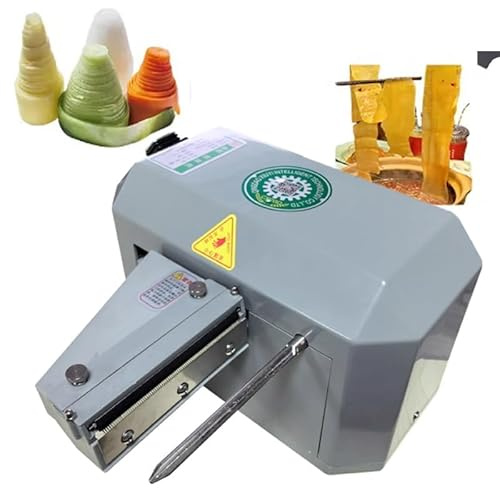 Trituradora eléctrica en espiral de verduras y cortador de malla, máquina de corte continuo para uso doméstico y restaurante