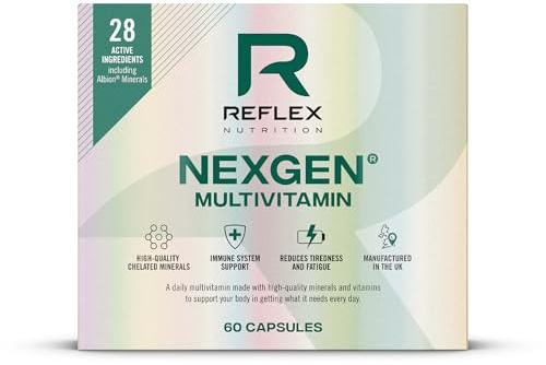 Reflex Nutrition Nexgen Multivitamin (60 Capsules) Standard - Vitamins, Minerals & Health - Vitamins & Mineral Complex