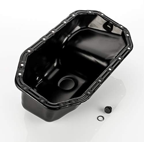 LST Ölwanne Ölbehälter Unterteil Ölablassschraube Dichtring kompatibel mit Seat Altea Cordoba 6L Ibiza III IV 6J Leon 1P Toledo Skoda FAbia I II Octavia 1Z Roomster VW Golf V VI Plus Polo 9N - 1.4 16V