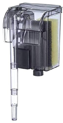 EA Performance Hang-On The Back Power Filter - Up to 4 Gallons - for Desktop and Betta Aquariums - NOT Made in China