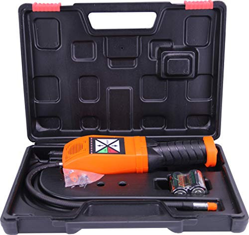 GASMOBE Detector de fugas para todos los gases refrigerantes halógenos. Detecta la mayoría de gases que contienen cloro, fluor o bromo.