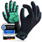 LIEMAN® Pflegehandschuh für Katzen & Hunde - One Size - Mit verbesserter Qualität -Individuelle Passform Dank verstellbarem Klettverschluss - Einzigartiger Fellpflege Handschuh (1 Paar)