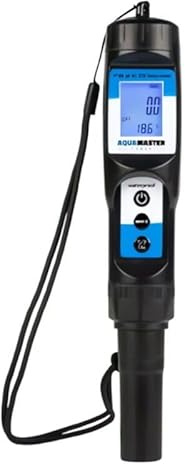 Weedness Aquamaster P110 Kombomessgerät - EC et pH-Messgerät Jardin Plantes Valeur testeur Piscine bandelettes Test pour Piscine pH-mètre mesurer testeur d'eau numérique Aquarium