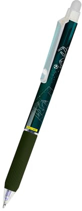Online MagiXX Penna da cancellare a forma di calcio, con tratto di 0,7 mm, per imparare a scrivere, ufficio, penna a sfera cancellabile