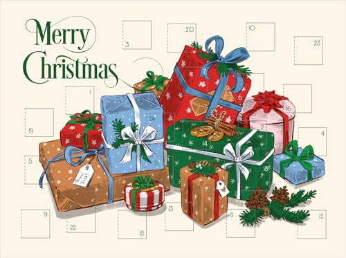 Mini-Adventskalender mit Umschlag Eine wunderschöne Weihnachtszeit - WWS: Adventskalender-Postkarten mit 24 Türchen und Kuvert (DIN A6)