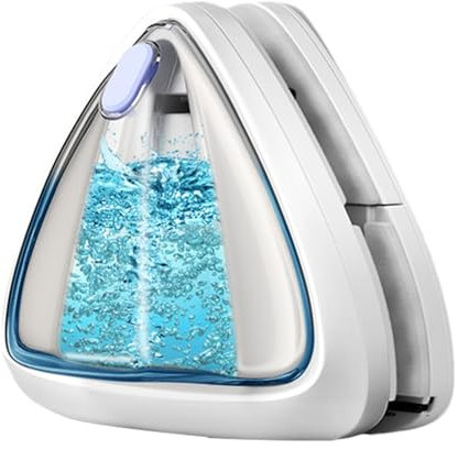 Nettoyant pour vitres Double Face, essuie-Glace Double Face, Nettoyant pour vitres, Nettoyant pour vitres extérieures à adsorption Stable pour la Maison, l'école, la Zone de Travail et l'h