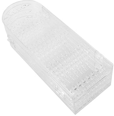 DIKACA Espositore Orecchini in Acrilico Trasparente Organizer Pieghevole Supporto Portaorecchini e per Design Schermo Resistente e Durevole