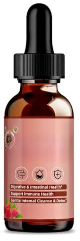 Absinthe de noyer noir - Nettoyage doux et santé digestive - Sans alcool, saveur de framboise