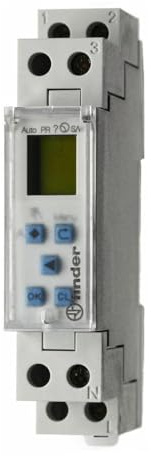 Finder – Electro Uhr BUSCADOR. Fin de semana-prog. Gangres., 1 W 24 V AC/DC 12.71.0.024.0000