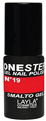 Layla Cosmetics One Step Gel Nagellack, metropolitan, 1er pack (1 x 0.005 L)