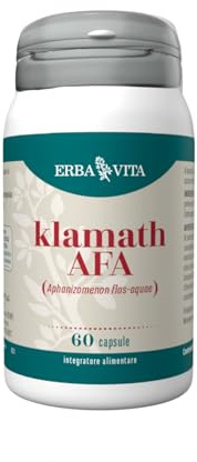 ERBA VITA Integratore Alimentare Klamath Alga - 60 Capsule