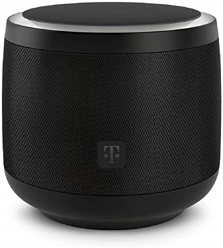 Deutsche Telekom [Nicht MEHR FUNKTIONSFÄHIG] Speaker der Telekom in schwarz | smarte Sprachsteuerung per WLAN über Lautsprecher zur Steuerung von MagentaTV & SmartHome