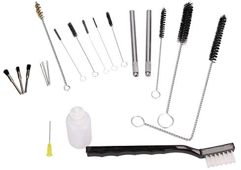 AB Tools-Neilsen Aria Pistola spruzzo Kit Pulizia Aria aspirazione spazzole gravità HVLP 23pc