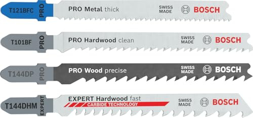 Bosch Professional JSB Wood and Metal-paket, 15 delar