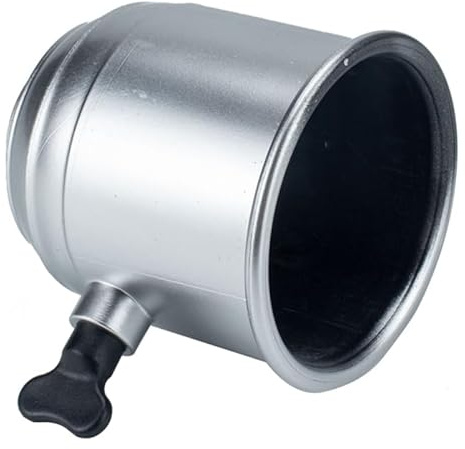 Wakauto Silver Trailer Hitch Ball Cover Auto Diameter 50mm (2) Tow Bar Ball Cover Accessory for Truck Semi-trailer Car Ship