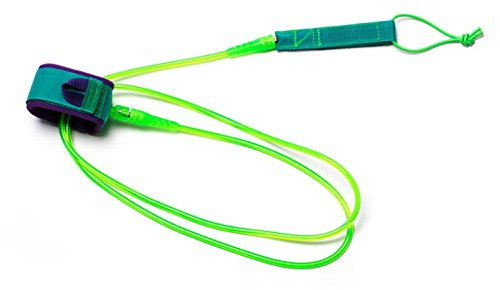 RH-HPC Surf Leine Surfen von 6FT-12FT 7mm Surfbrettleine Seilständer Up Paddel Board Leine Polyurethan TPU Nylon Edelstahl Surfeleine für Surfen SUP Leash. (Color : 7ft 6mm)