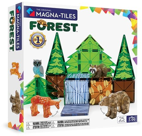 Magna-Tiles - Forest Animals 25 pcs Set - (90224)