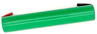 Pacco batteria 3 celle sub C 3XSC Ni-Mh 3,6V 2200mAh Compatibile con lampada emergenza Beghelli