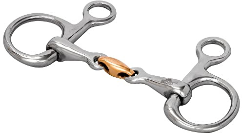 Start Anatomisches Baucher Gebiss doppelt gebrochen – stabile Hand, sanftes Maul, miedriger Kontakt, langlebig & zahnfreundlich (13,5 cm)